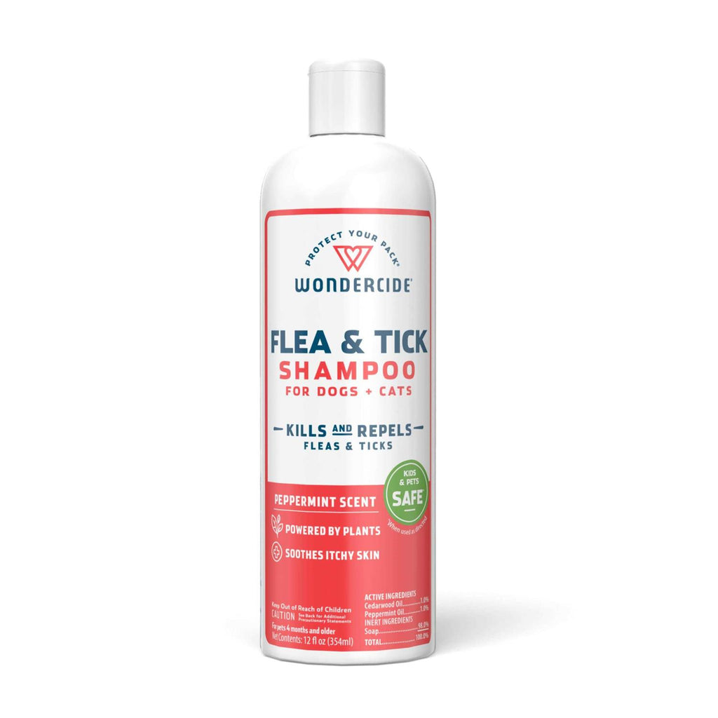 Flea and Tick Shampoo for Dogs Cats Z5993