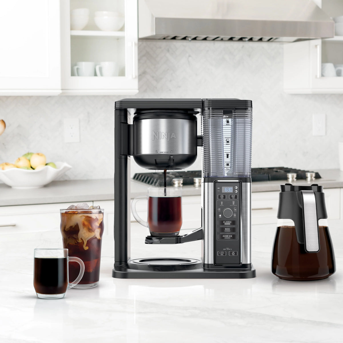 Hot & Iced Single Serve Coffee Maker E153