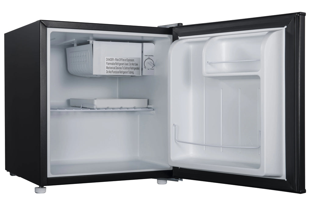 1.7 Cu ft Black Single Door Mini Fridge F562240