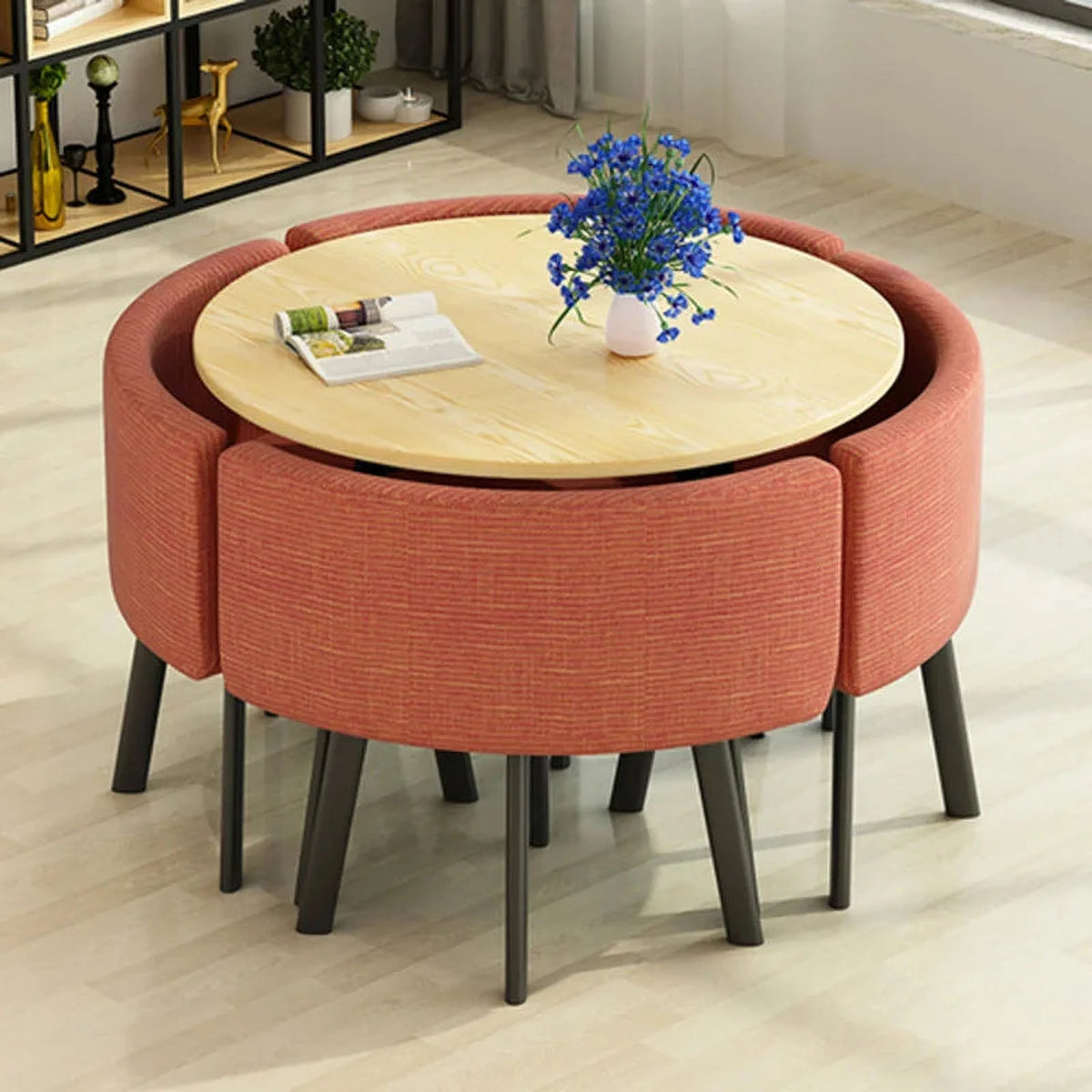 Dining Table Set 4 Chairs Z453