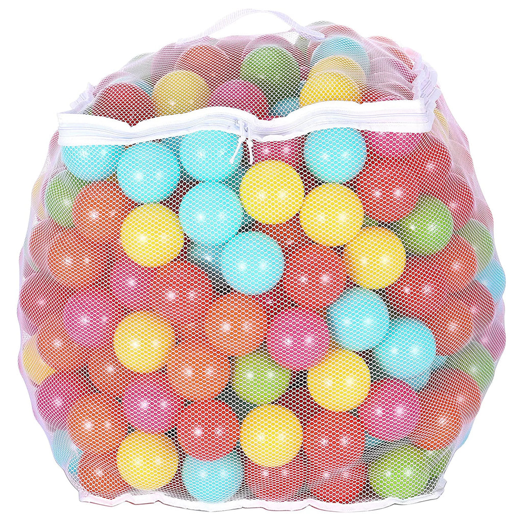 2.3 Inch Play Pit Balls with Bag, Multicolor (2 Pack) O989