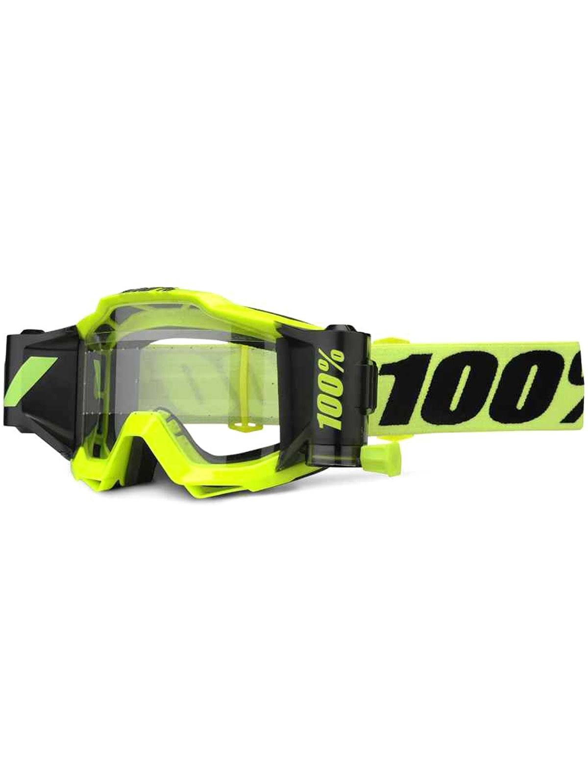 Fluo Yellow Clear Lens Goggle V185114