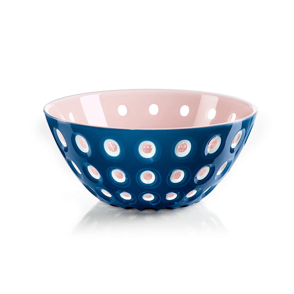 Bowl 25cm Red/White/Transparent H259758