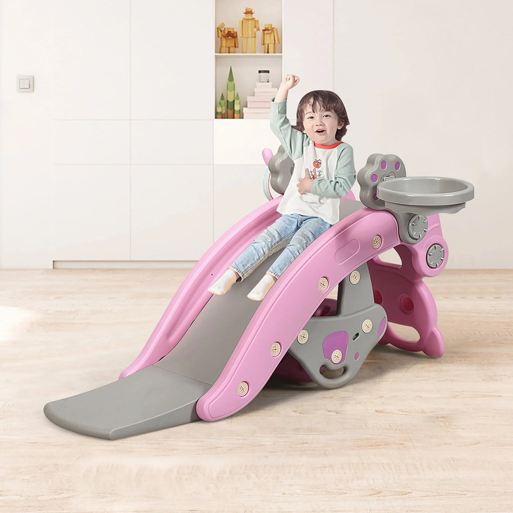 4-in-1 Kids Swing Slide Set T871414