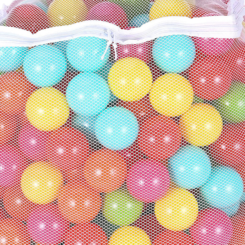 2.3 Inch Play Pit Balls with Bag, Multicolor (2 Pack) O989