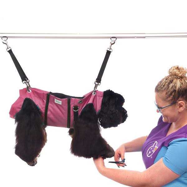 Black Pet Nail Grooming Hammock W629084