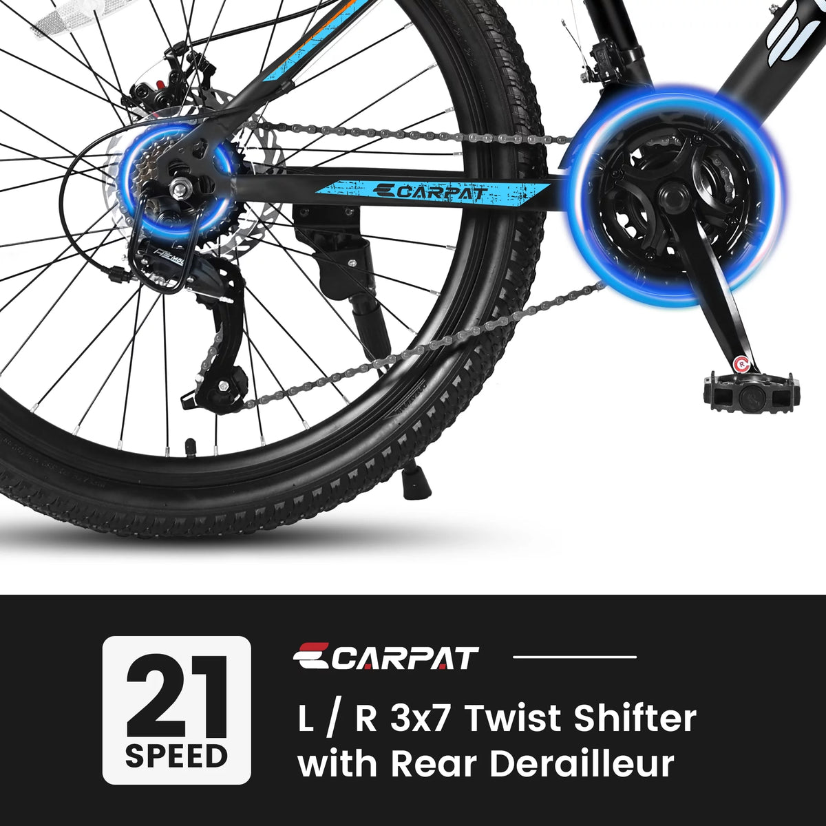 26 Mountain Bike 21 Speeds with Mechanical Disc Brakes P77379