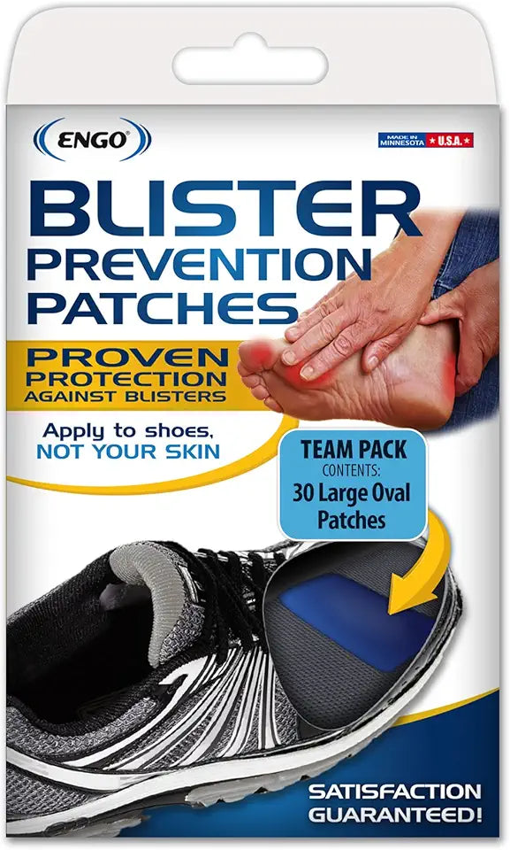 Large Oval Blister Prevention Patches 30 Count Y861