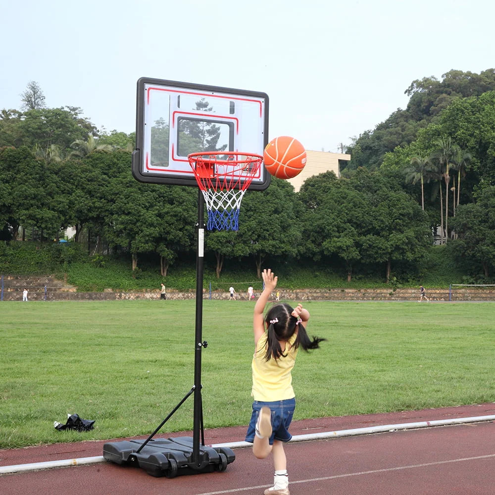 Basketball Hoop Portable 5'-7' Adjustable Height Outdoor S320
