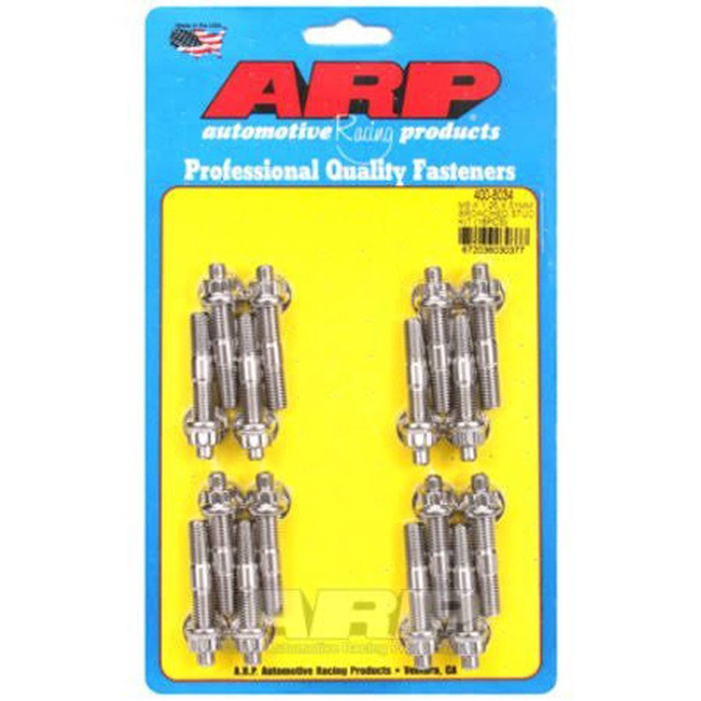 M8 x 1.25 x 51mm Broached Stud Kit 16 Pcs U278