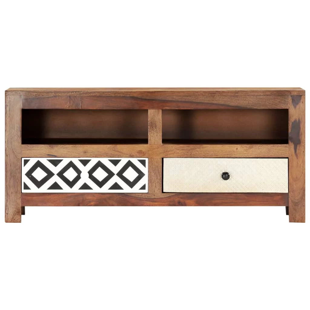 Solid Sheesham Wood TV Cabinet S43127