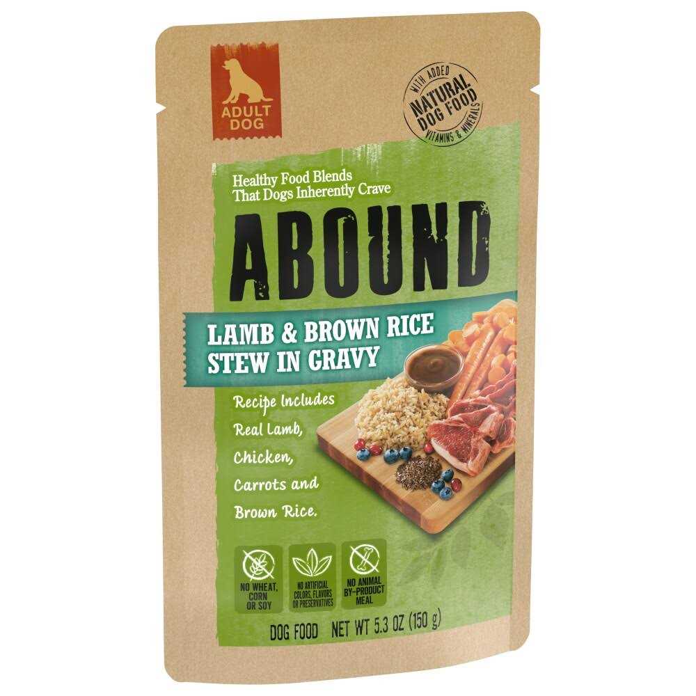 Natural Lamb & Brown Rice Stew in Gravy Dog Food M7569