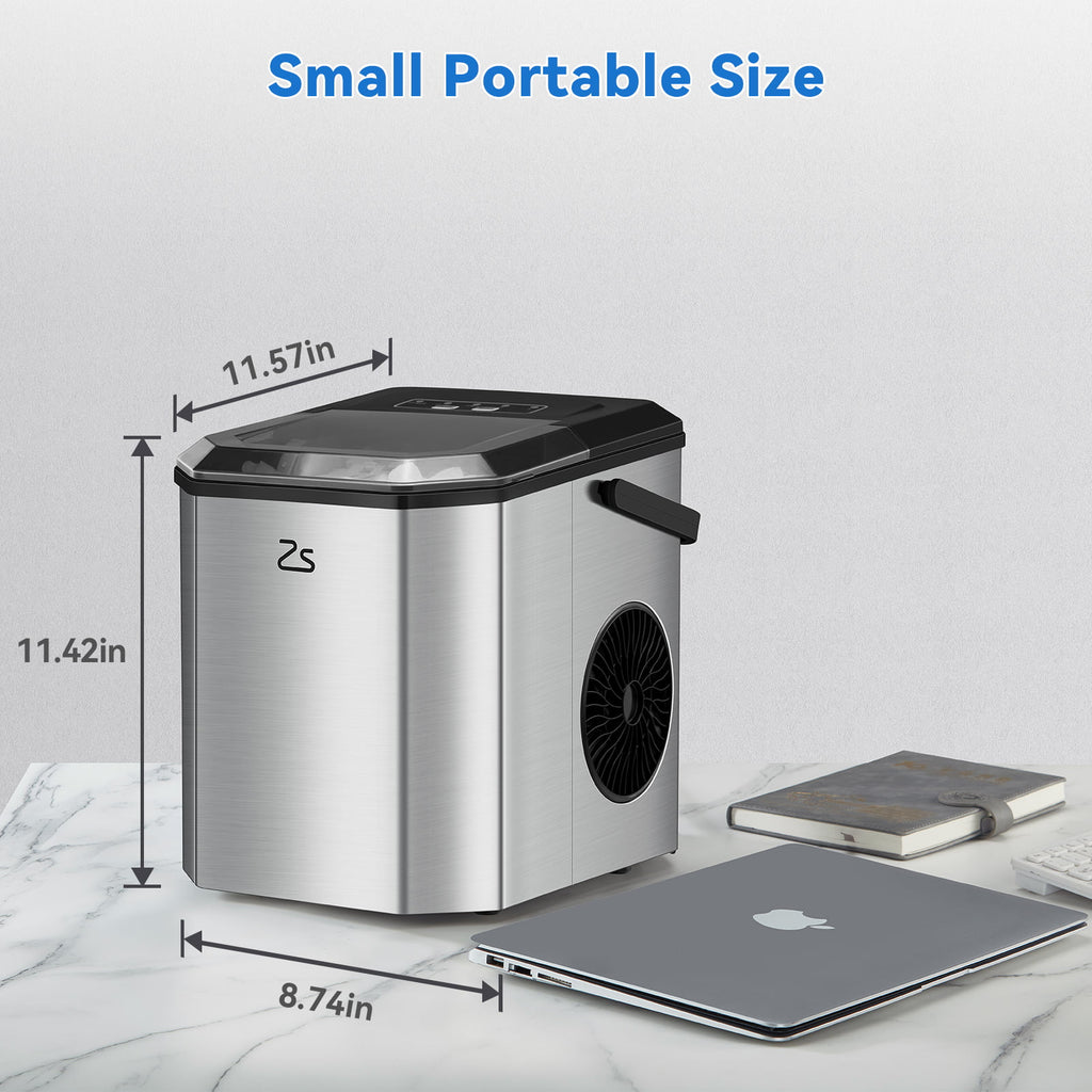 Countertop Nugget Ice Maker with Self-cleaning A40649