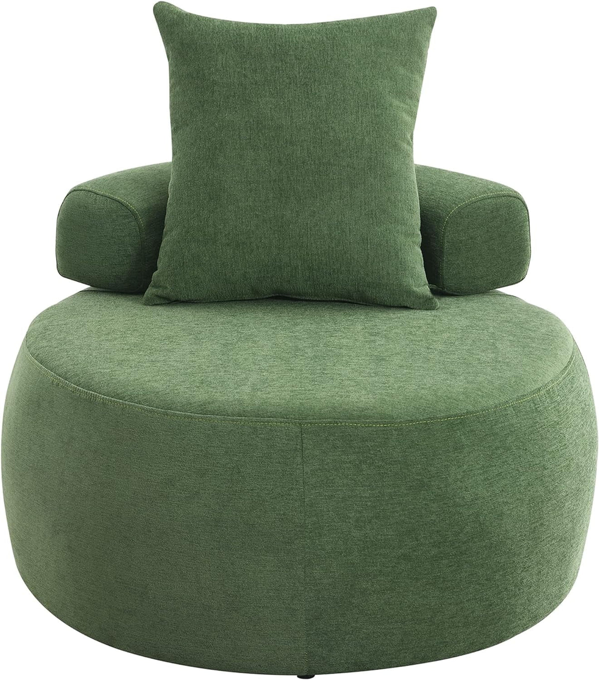 Barrel Armchair with Pillow I860