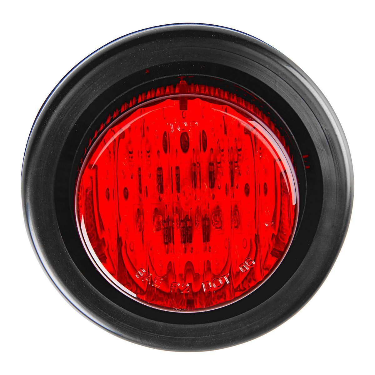 2 in. Round Red LED Marker Trailer Tail Light M379169