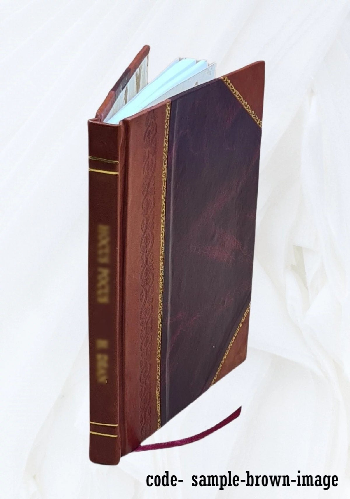 Leather Bound Book A521218