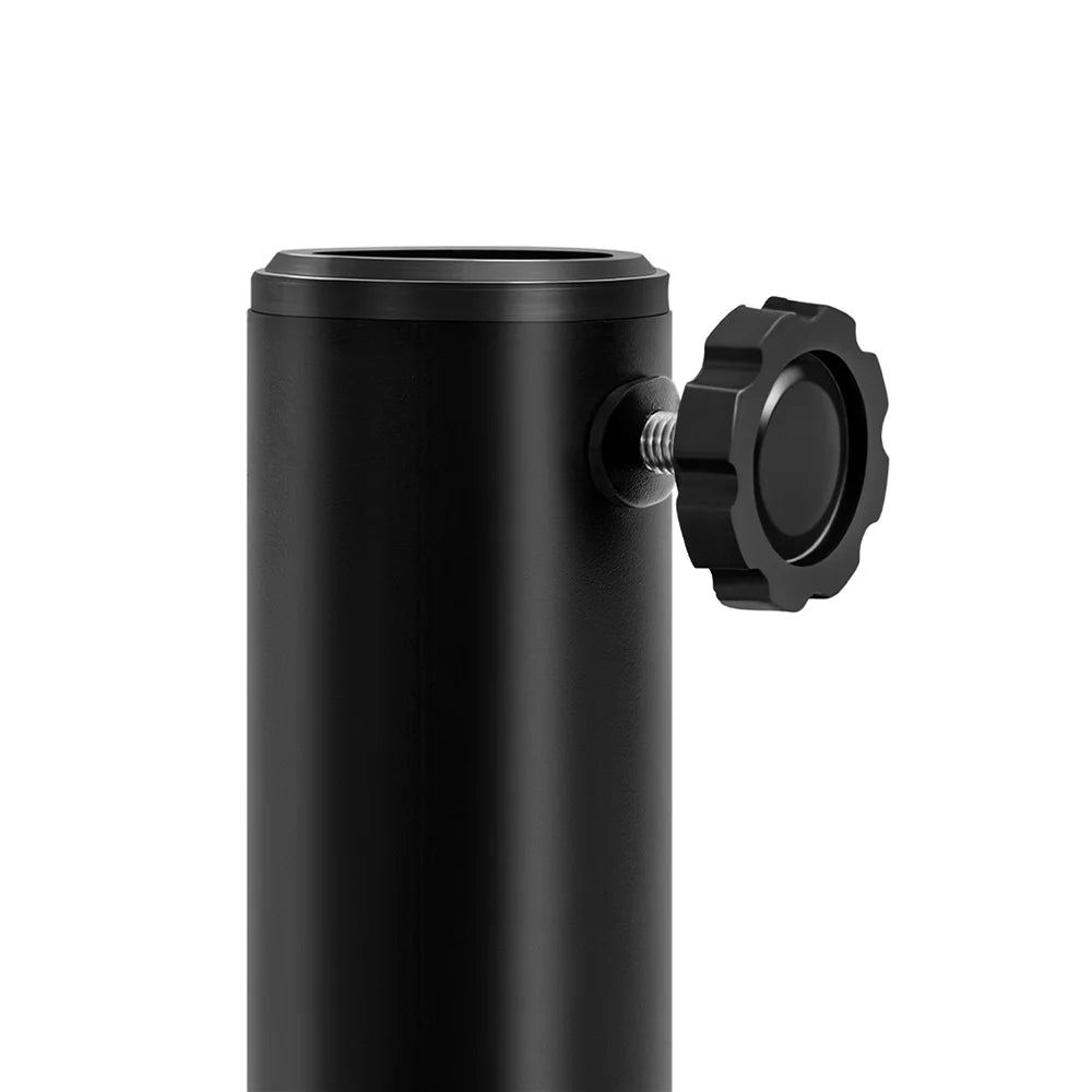 Black Umbrella Base Stand with Wheels B729183