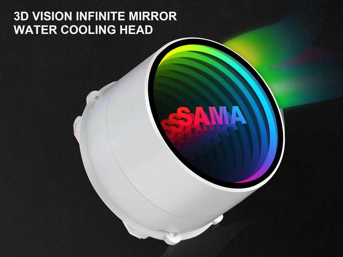 240mm ARGB Liquid Cooler with PWM Fan White Z722221