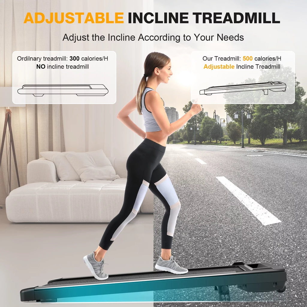 2.5HP Incline Compact Treadmill Q42556