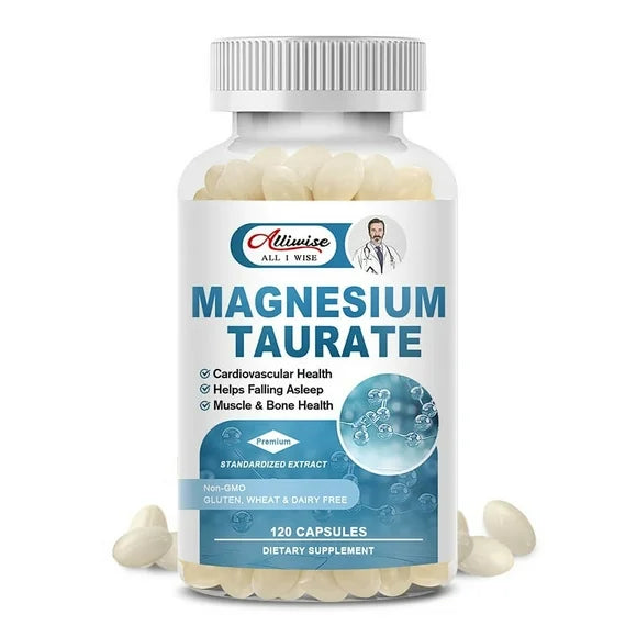 Magnesium Taurate Capsules 700mg 120ct L6184