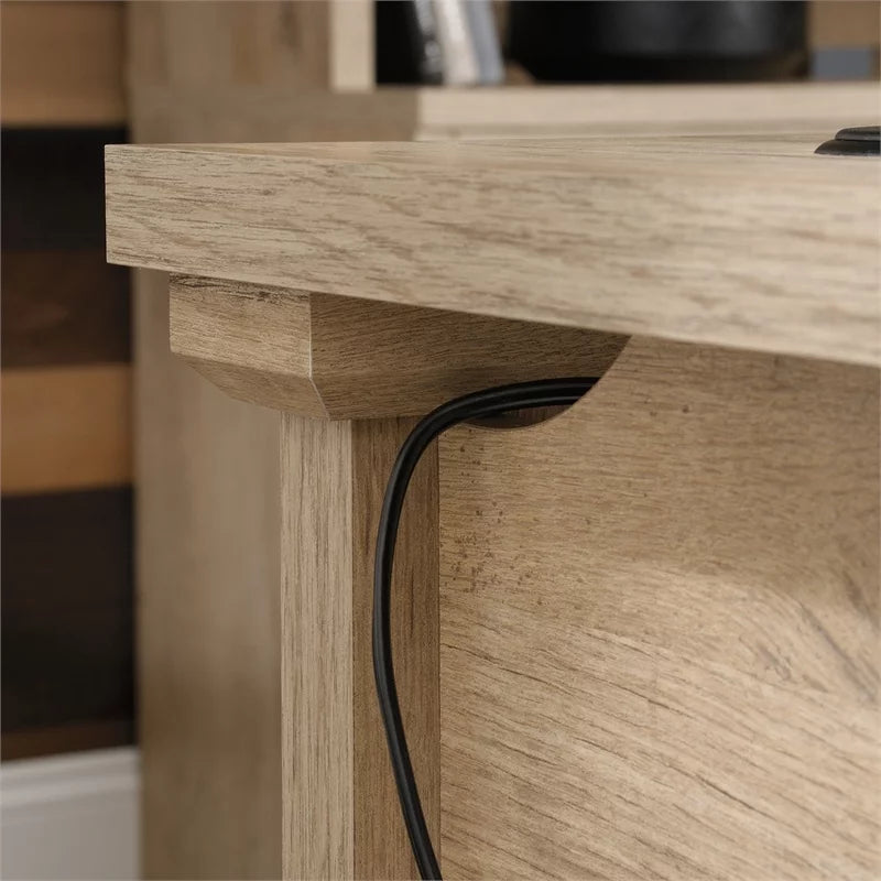 L-Shaped Desk & Large Hutch Q59729