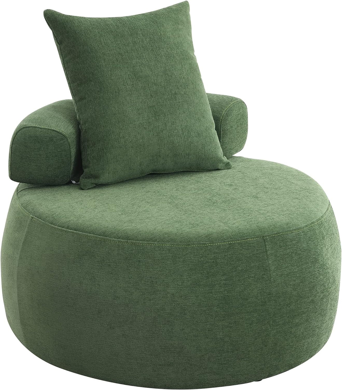 Barrel Armchair with Pillow I860