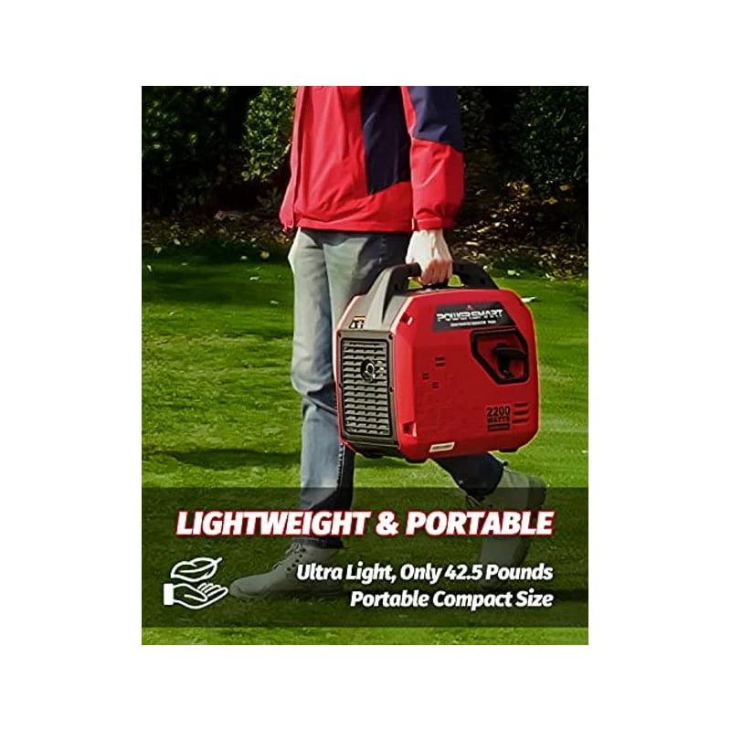 2200 Watts Gas Powered Inverter Generator D2885