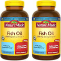 Fish Oil Softgels Omega 3 Supplement 230 Softgels Pack of 2 B924