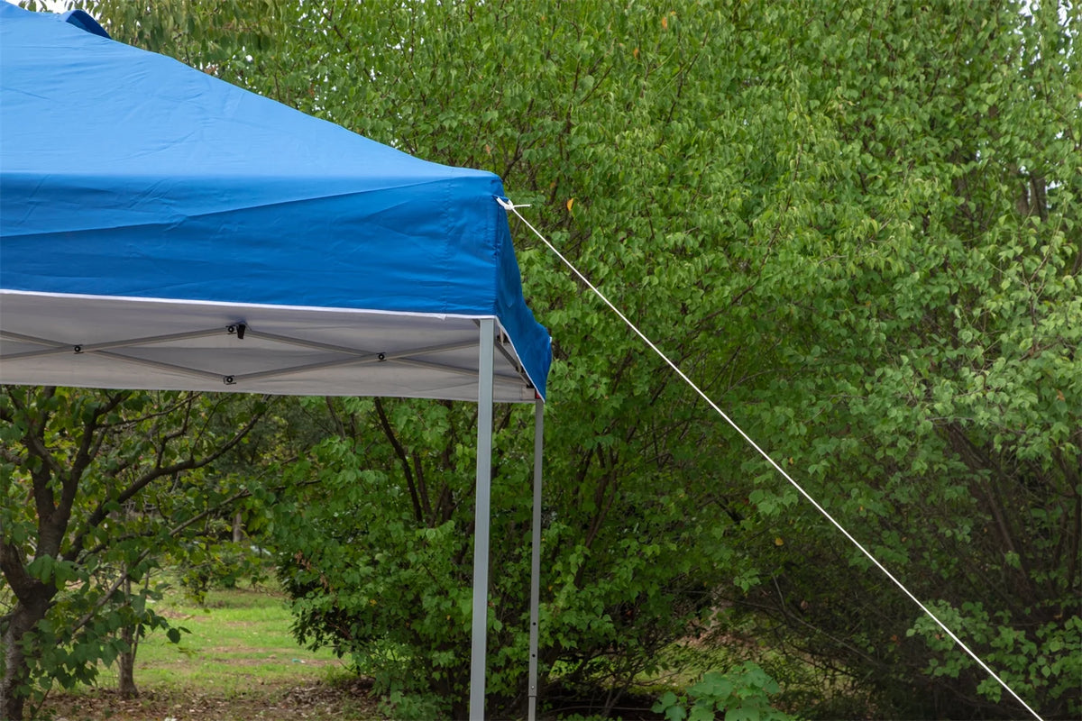 10x10ft Pop-up Canopy Tent with Wheeled Bag - Blue S3685