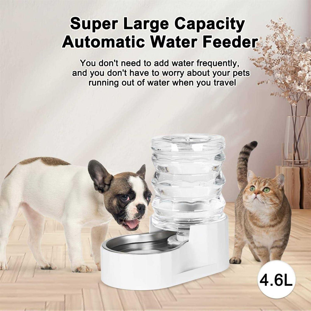 Automatic Bpa-free Stainless Steel Pet Waterer I838903