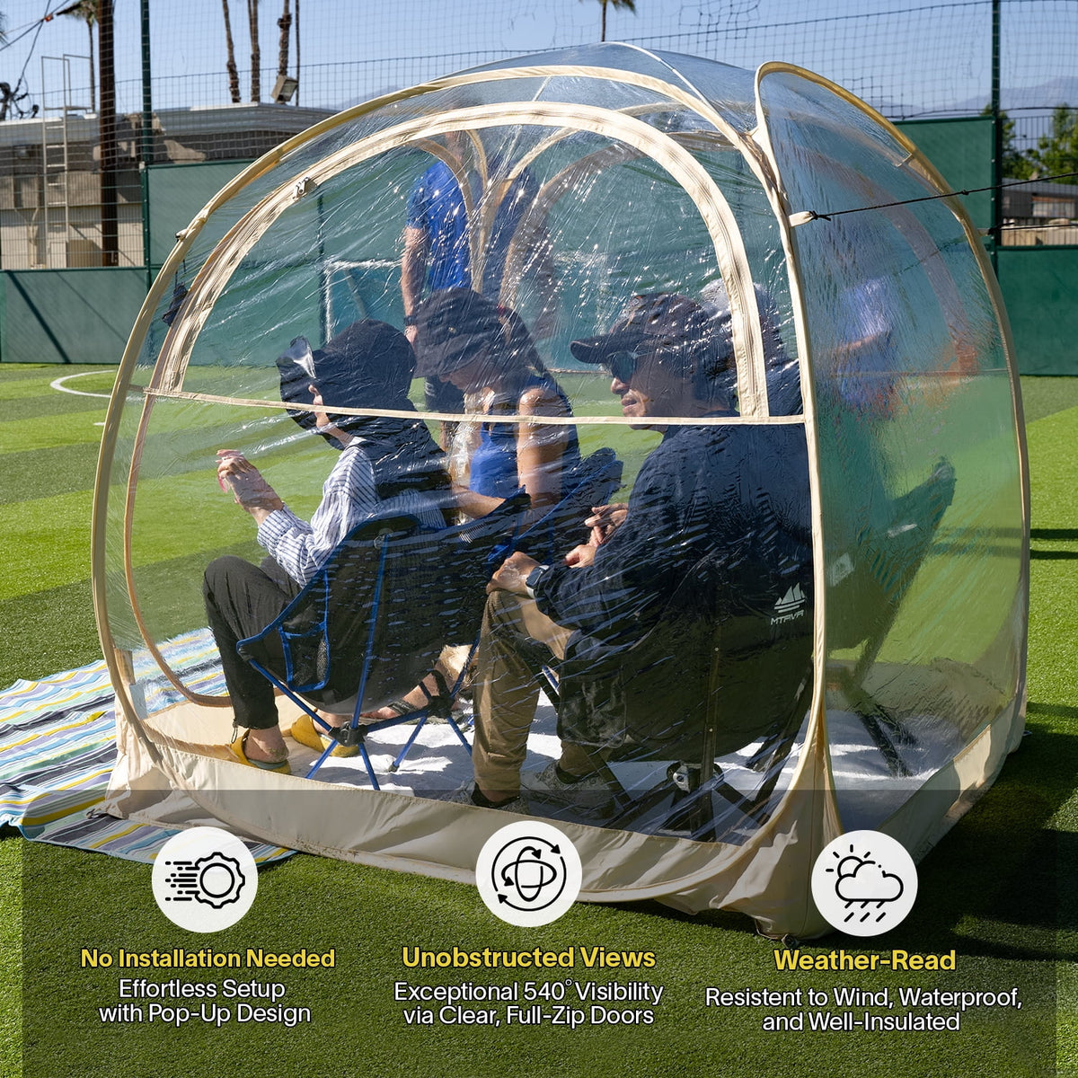 Pop-Up Weatherproof Sport Pod Tent Z29096