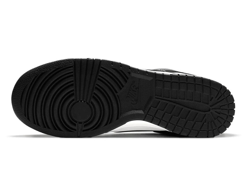 White Black Leather Sneaker Shoes C53190