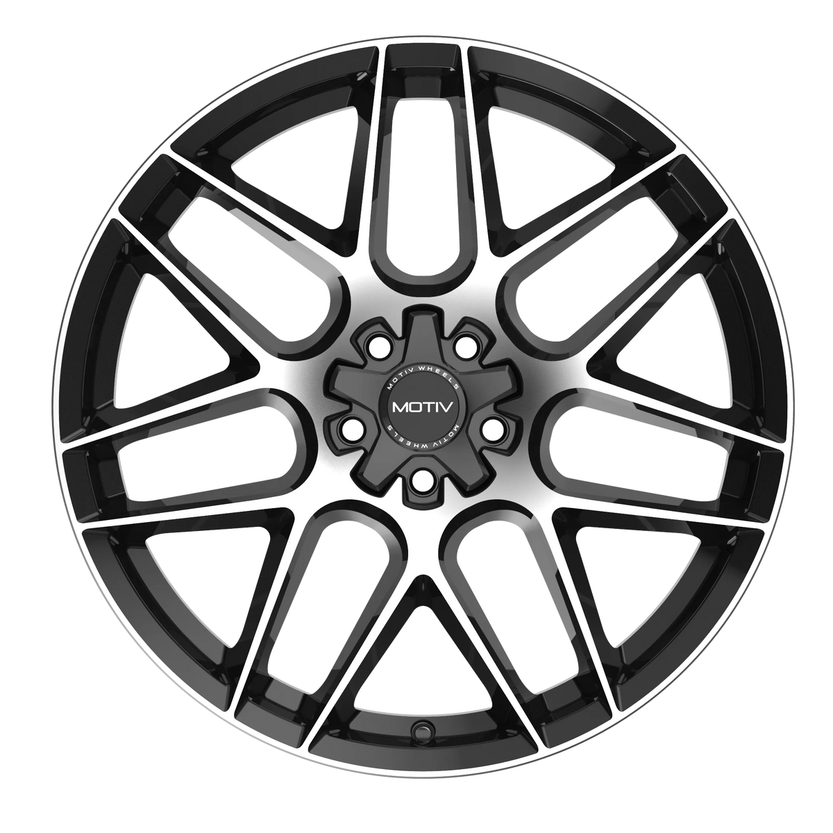 18x8 5X115 Black Wheel Rim F620