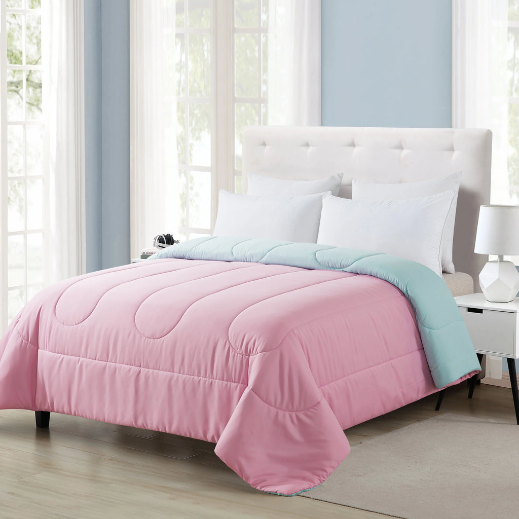 Navy Microfiber Comforter Twin/Twin XL T58779