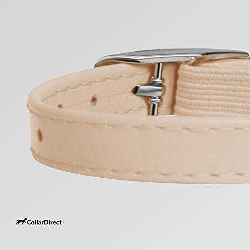 Leather Cat Collar with Bell W53154