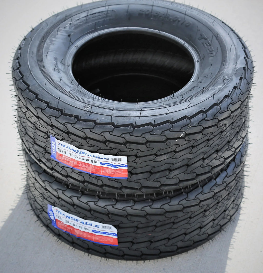 20.5X8.00-10 10 Ply Trailer Tire W190