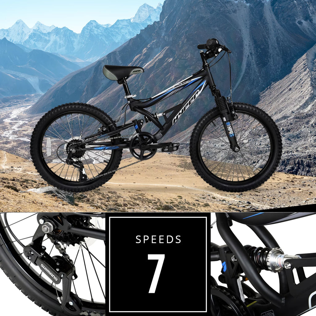 20 Boys Black Mountain Bike J53560
