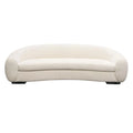 Bone Boucle Textured Fabric Sofa O101729