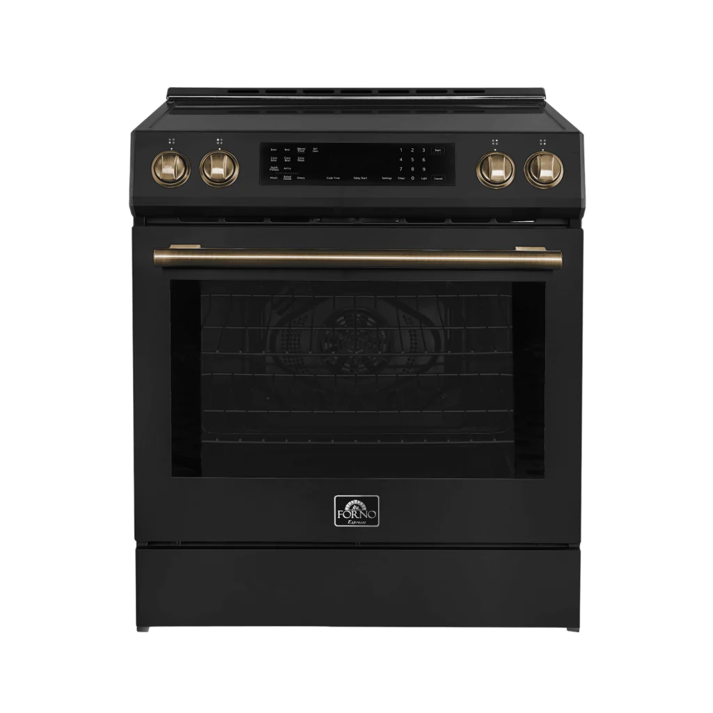 30 Induction Range with Air Fry and Self-Clean in Black T22898