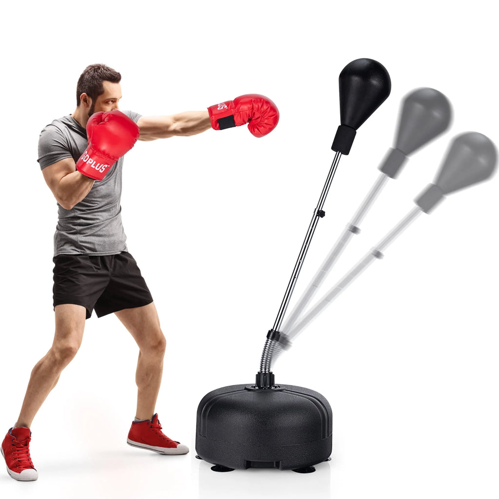 Freestanding Punching Bag with Stand and Boxing Gloves Q9509