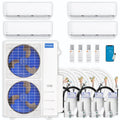 39,000 BTU 4 Zone Ductless Air Conditioner and Heat Pump V121
