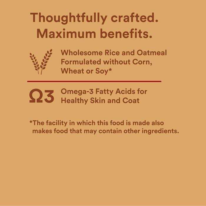 Brown Rice Recipe with Whole Grains Dry Dog Food C96371