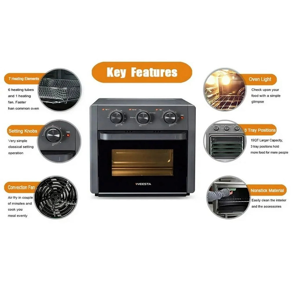 20 Quart Convection Oven with Accessories R238