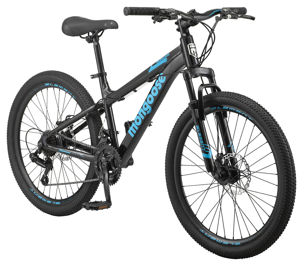 Black 24-in. 21 Speeds Mountain Bike A165353