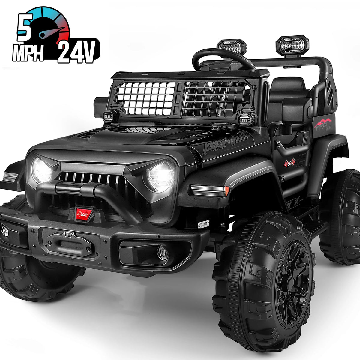 24V 2 Seater Kids Ride on Truck with Remote Control W9478