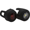 Silicone LED Bicycle Light Set Black I5811
