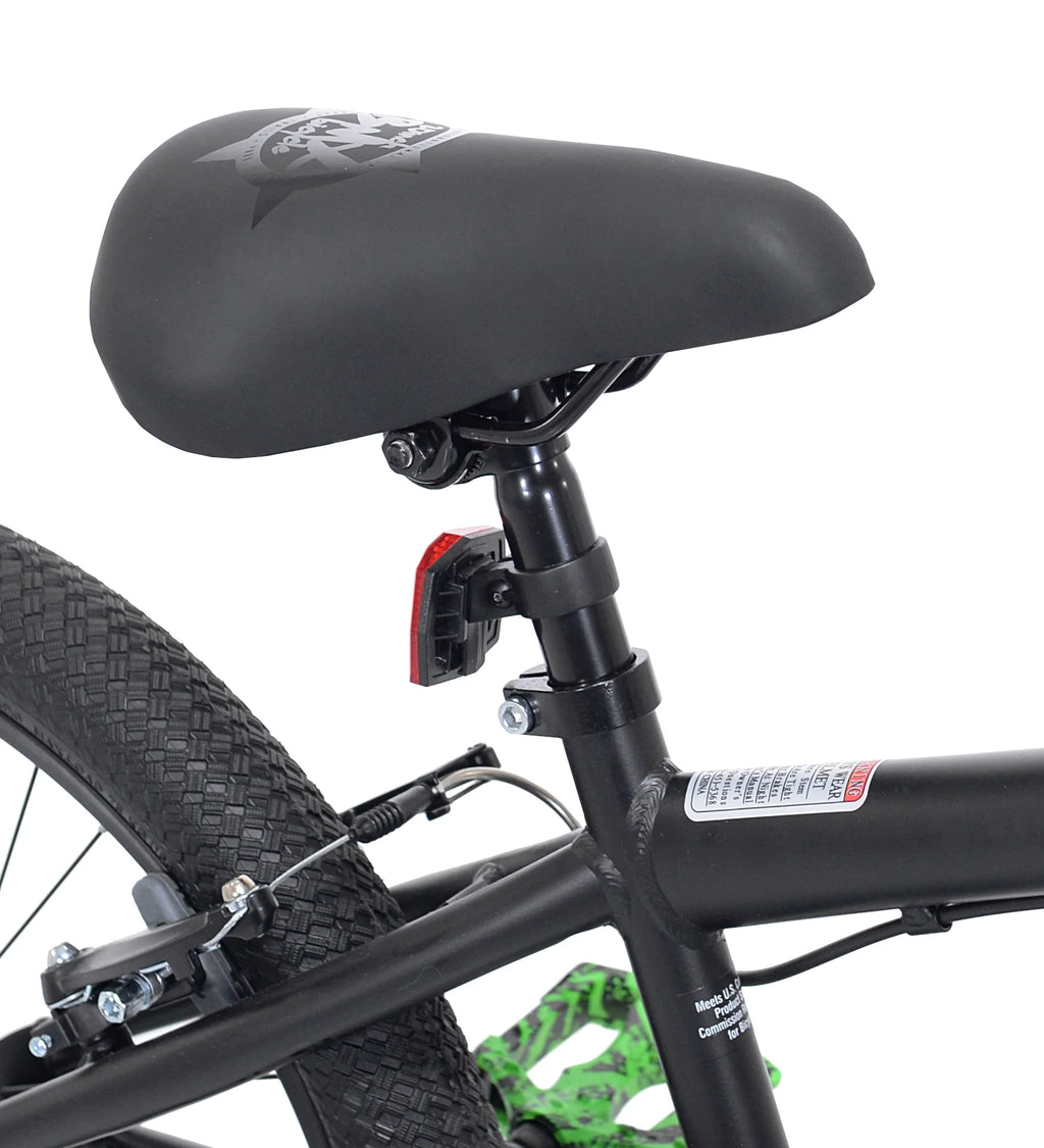 20 in. Boy's BMX Child Bicycle Matte Black F44963
