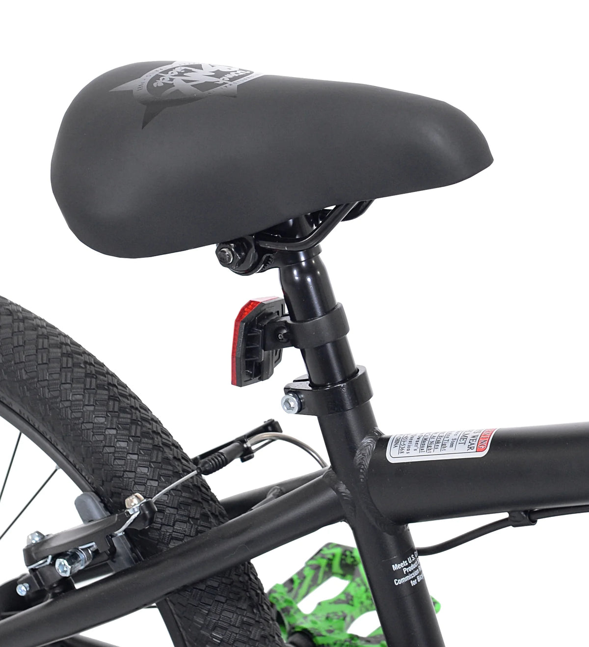 20 in. Boy's BMX Child Bicycle Matte Black F44963
