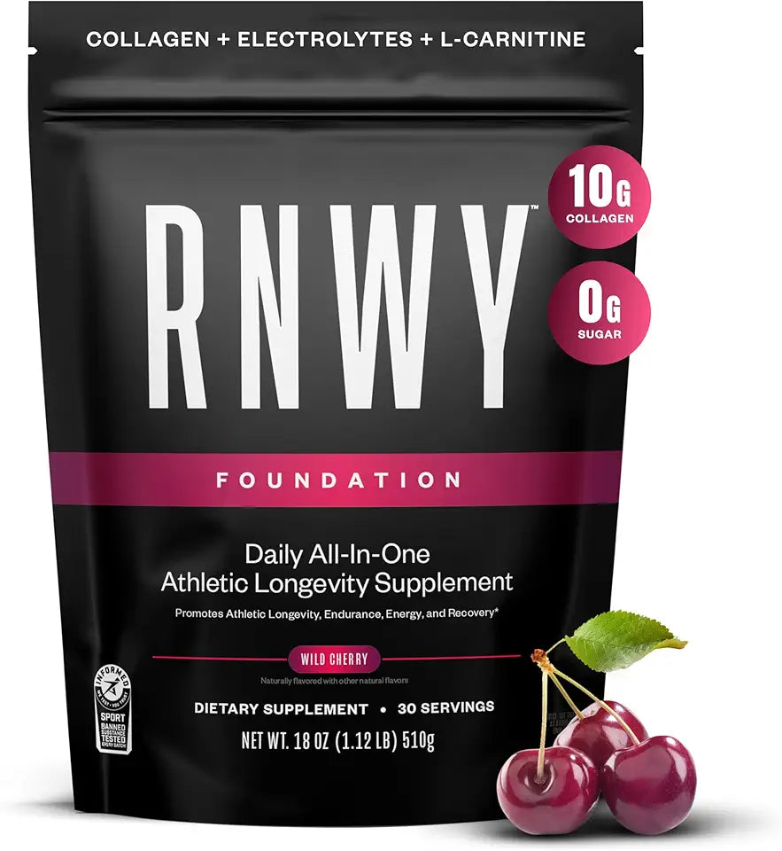 Collagen Hydration Powder with Electrolytes Wild Cherry 30 Servings B651