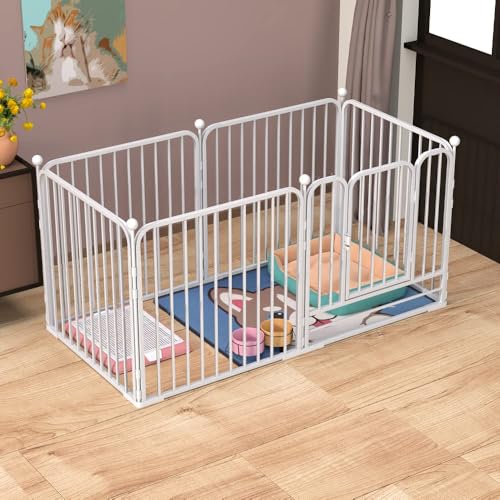 White Heavy Duty Dog Playpen A214